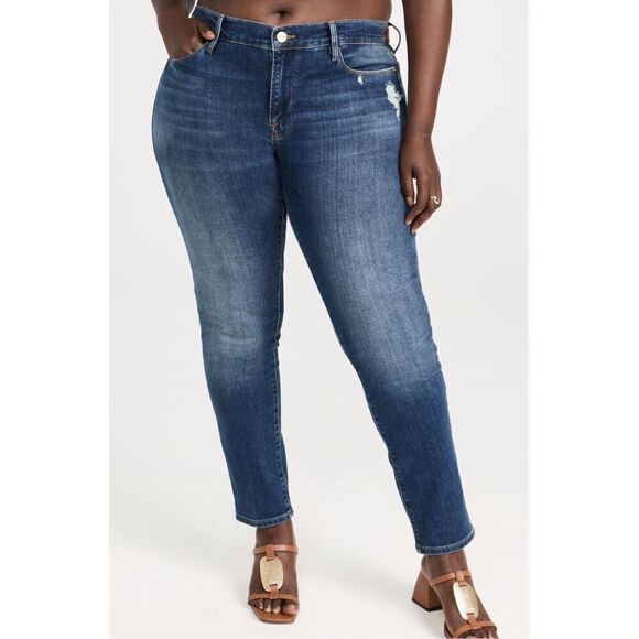 Frame Le Garçon Mid rise Straight Fit NWT - Picture 3 of 6